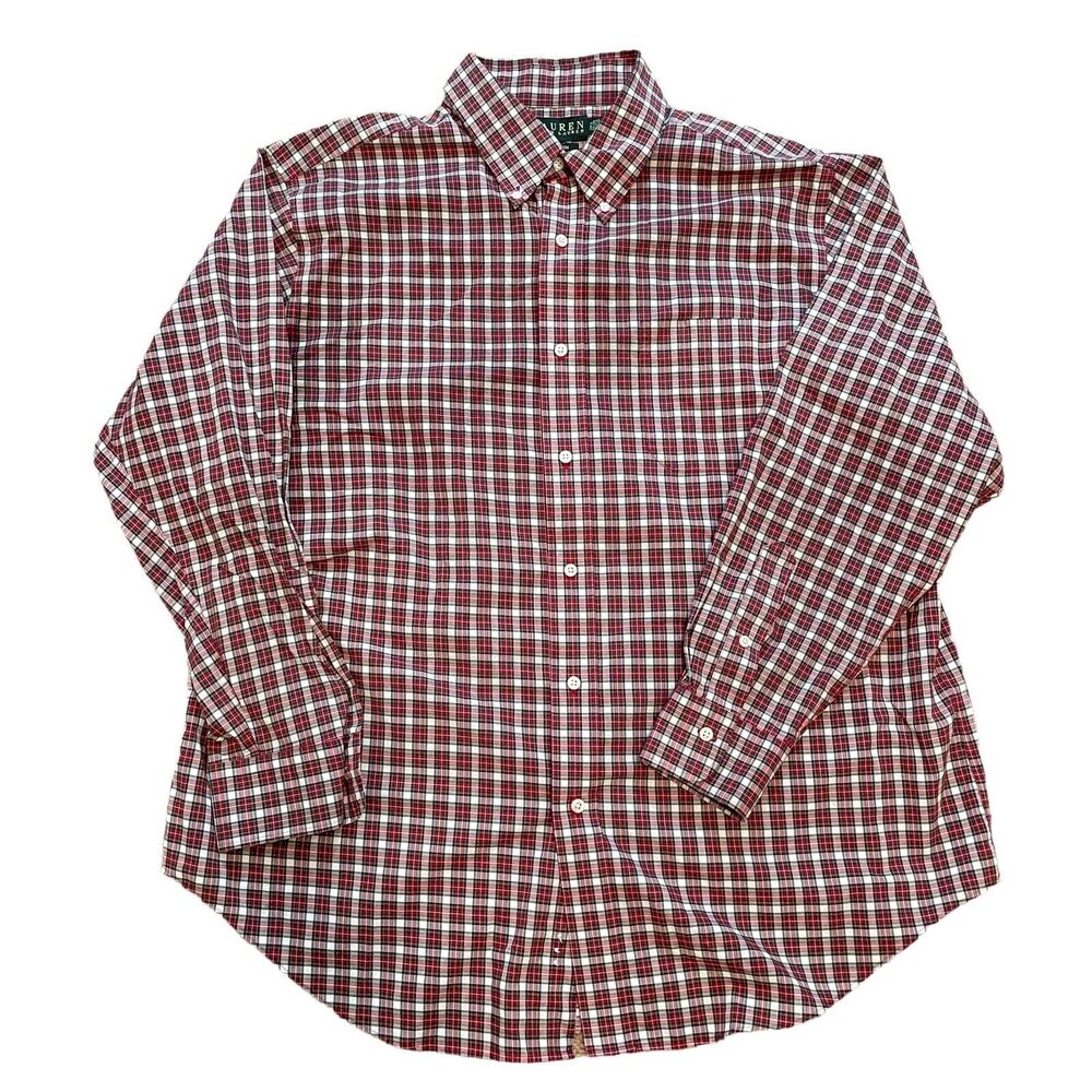 Lauren Ralph Lauren Button Down No Iron Shirt